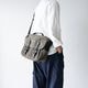 NORWICH GRAY ヌバック ショルダーバッグ