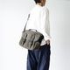 NORWICH GRAY ヌバック ショルダーバッグ