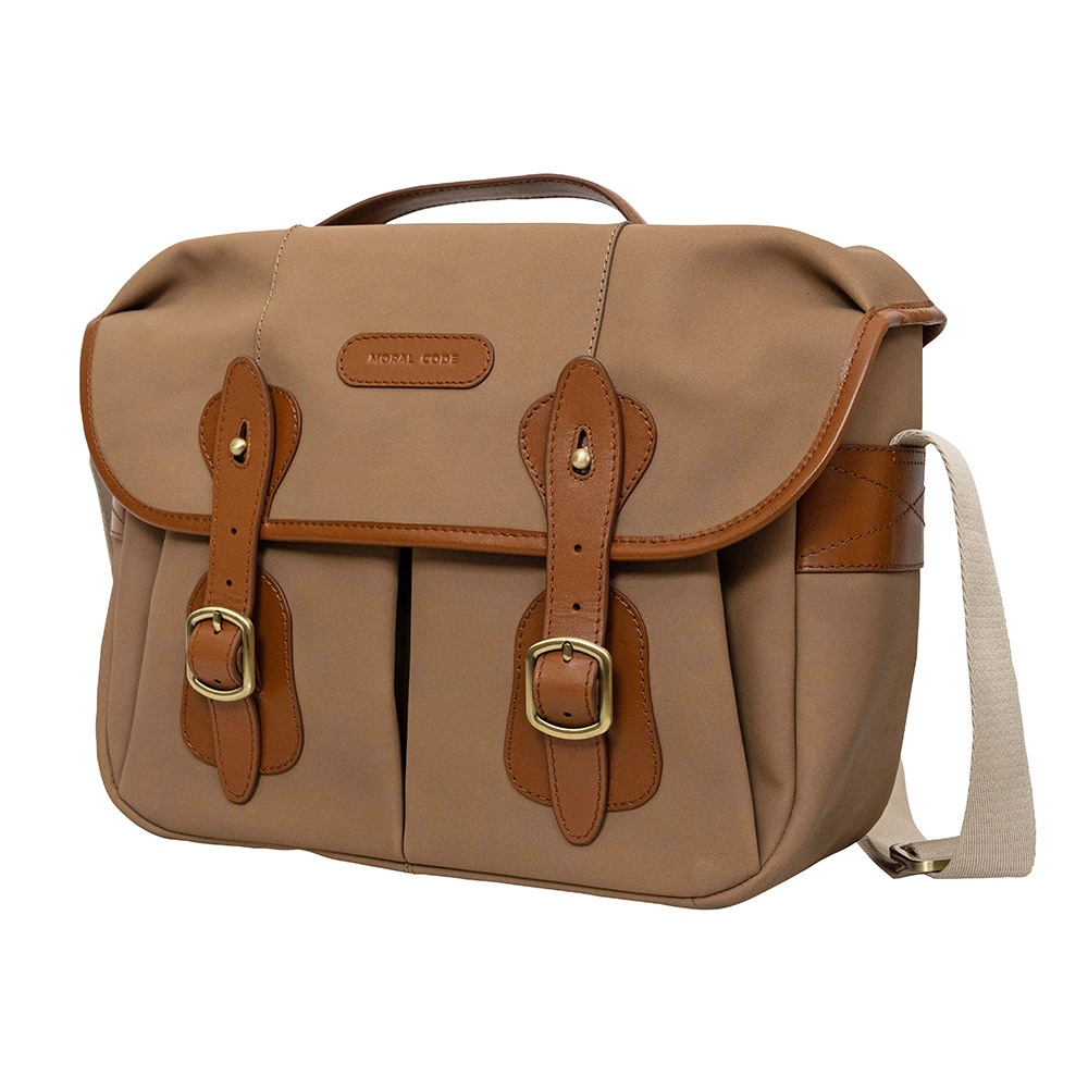 NORWICH BEIGE ヌバック ショルダーバッグ