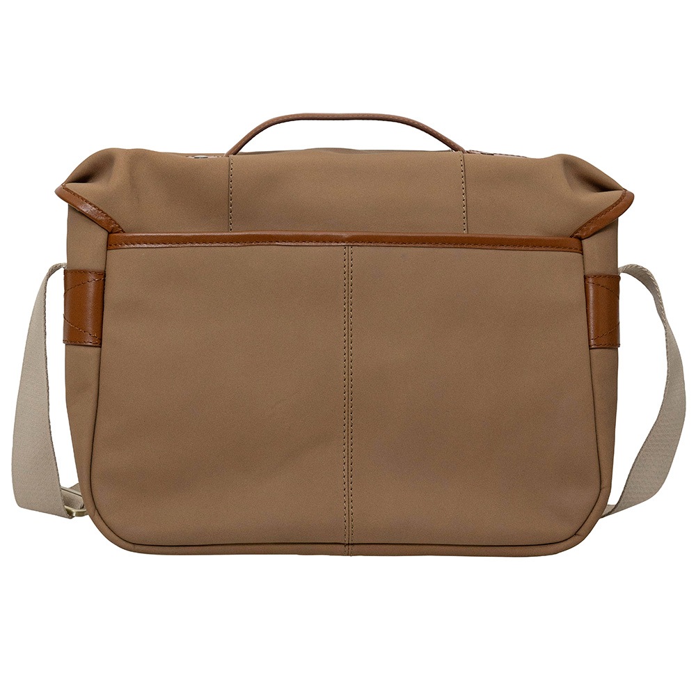 NORWICH BEIGE ヌバック ショルダーバッグ