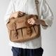 NORWICH BEIGE ヌバック ショルダーバッグ