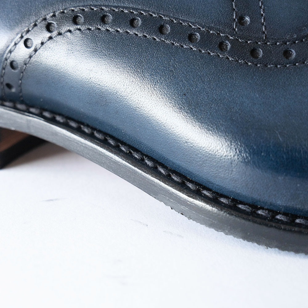 AARON NAVY 内羽根 グッドイヤーウェルト