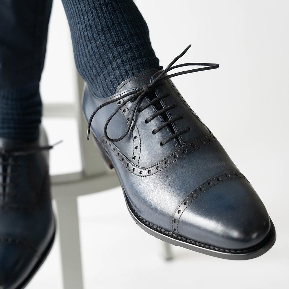 AARON NAVY 内羽根 グッドイヤーウェルト