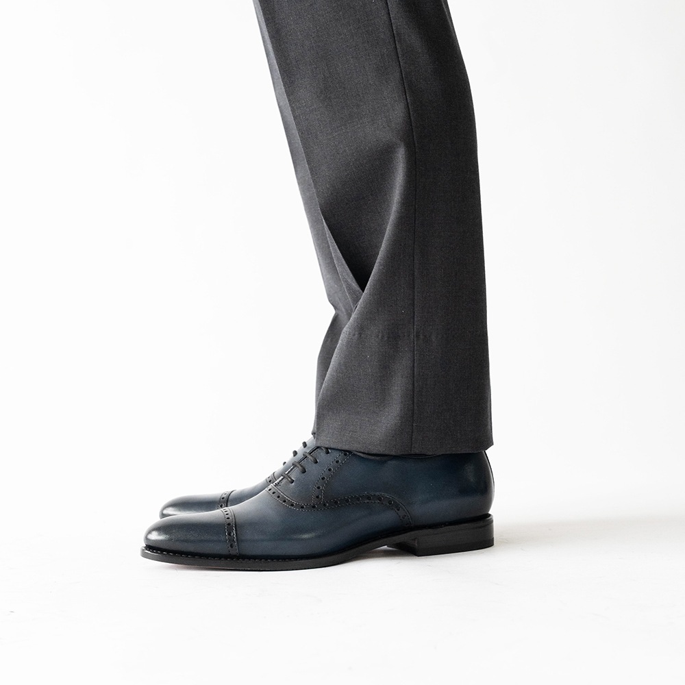 AARON NAVY 内羽根 グッドイヤーウェルト