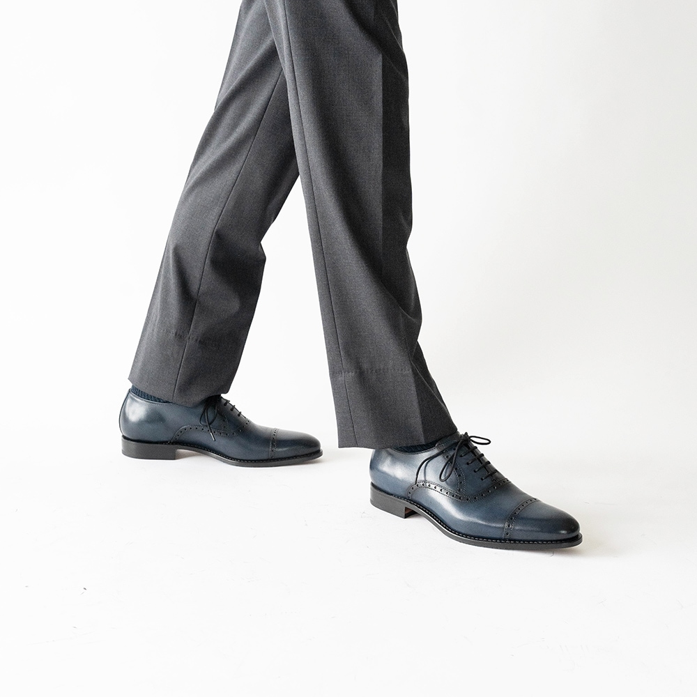 AARON NAVY 内羽根 グッドイヤーウェルト