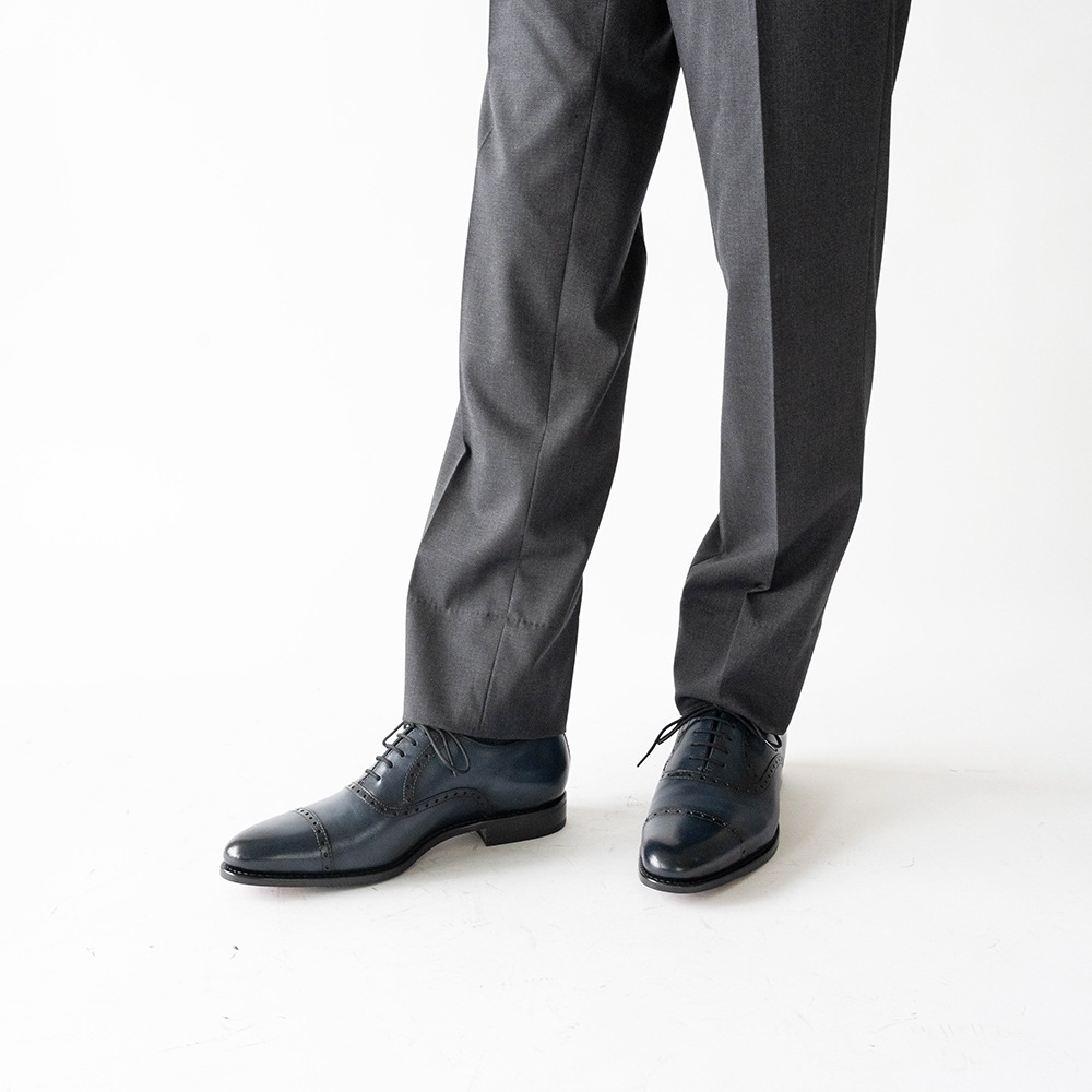 AARON NAVY 内羽根 グッドイヤーウェルト