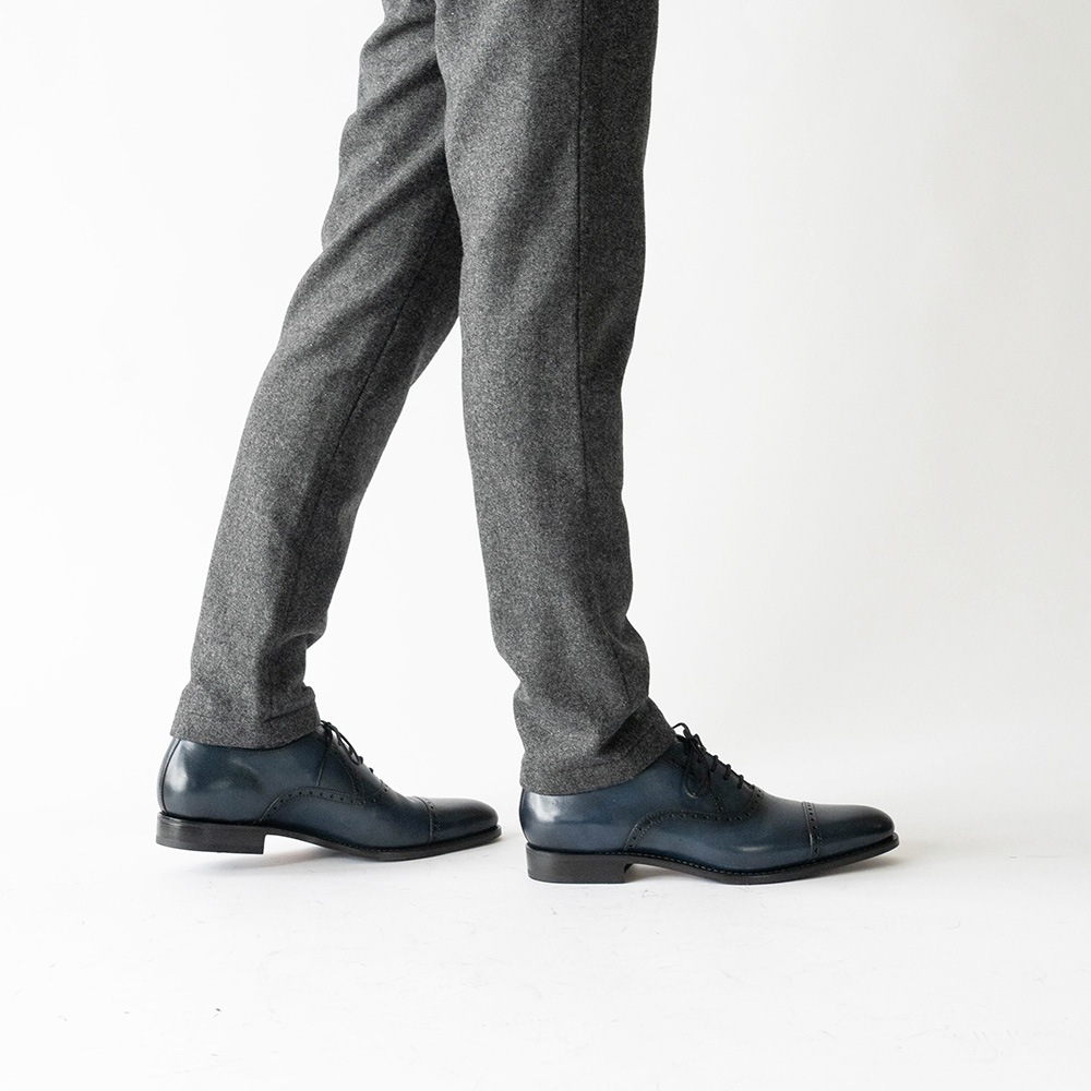 AARON NAVY 内羽根 グッドイヤーウェルト