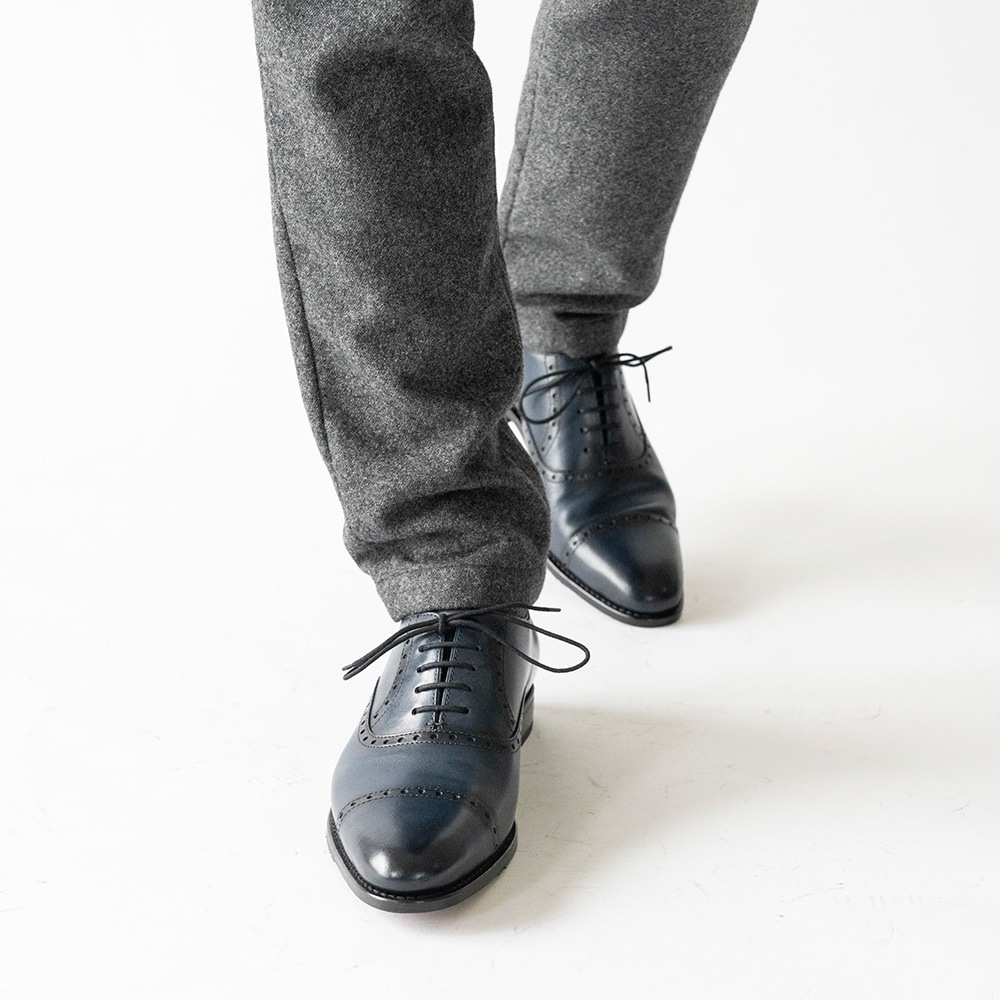 AARON NAVY 内羽根 グッドイヤーウェルト