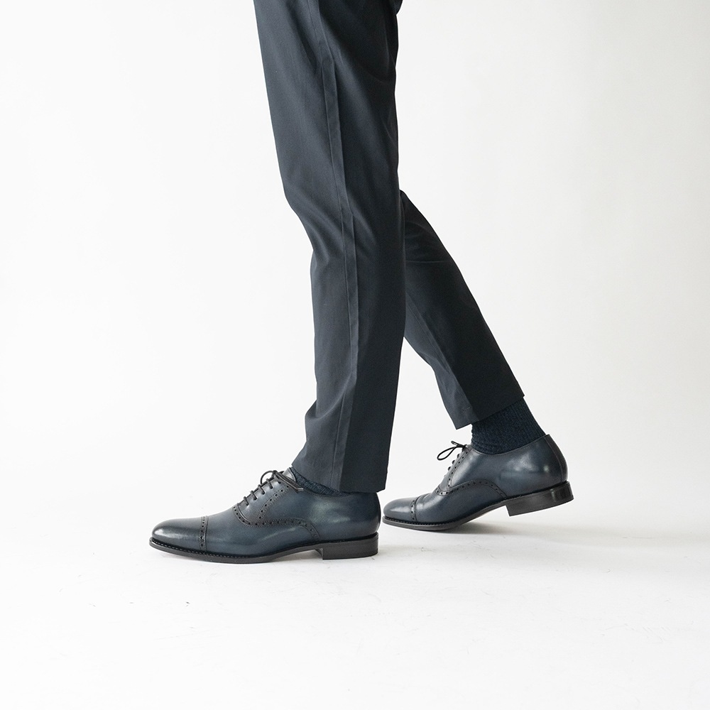 AARON NAVY 内羽根 グッドイヤーウェルト