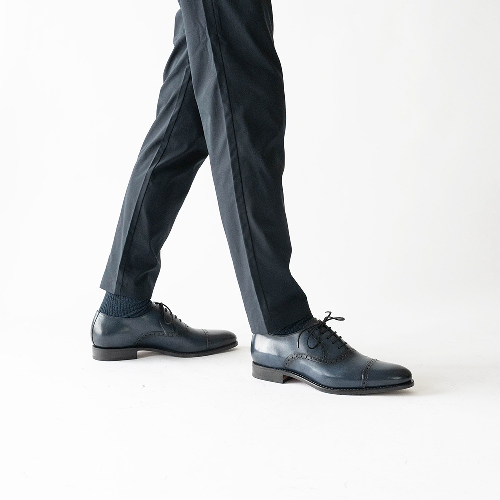 AARON NAVY 内羽根 グッドイヤーウェルト