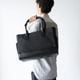 LAWRENCE MATTE BLACK ヌバック トートバッグ