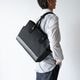 LAWRENCE MATTE BLACK ヌバック トートバッグ