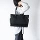 LAWRENCE MATTE BLACK ヌバック トートバッグ
