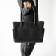 LAWRENCE MATTE BLACK ヌバック トートバッグ