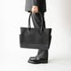 LAWRENCE MATTE BLACK ヌバック トートバッグ
