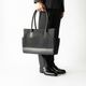 LAWRENCE MATTE BLACK ヌバック トートバッグ