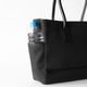 LAWRENCE MATTE BLACK ヌバック トートバッグ
