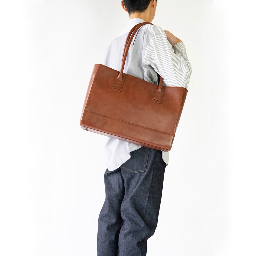 NOBLE BROWN ビジネストートバッグ 16インチ