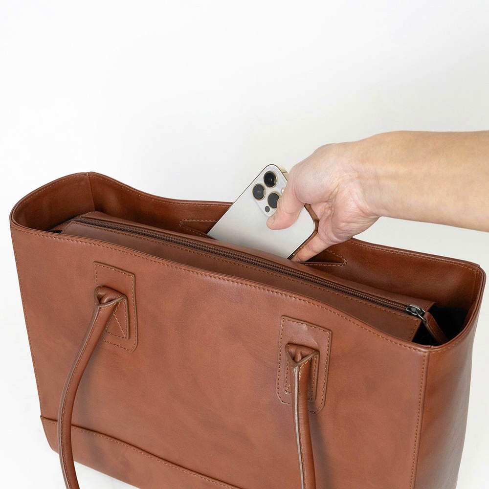 NOBLE BROWN ビジネストートバッグ 16インチ