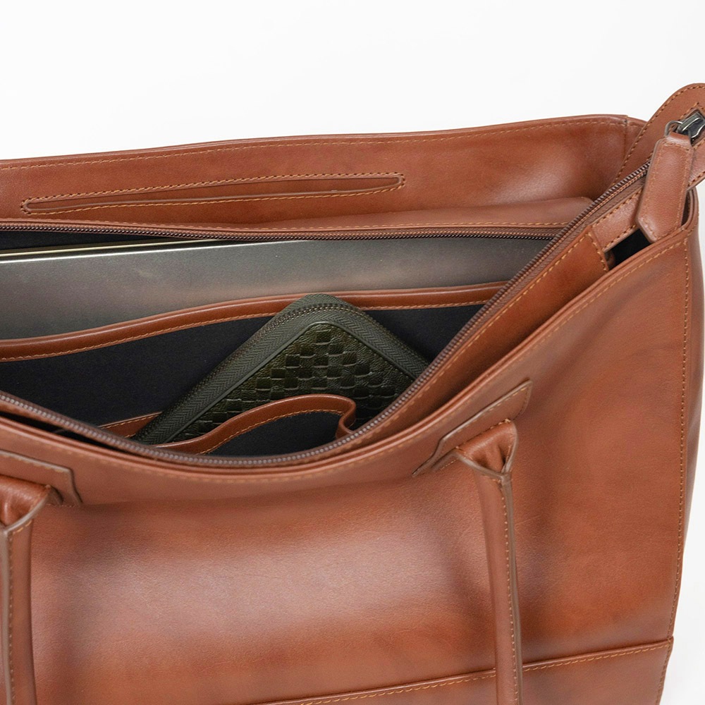 NOBLE BROWN ビジネストートバッグ 16インチ