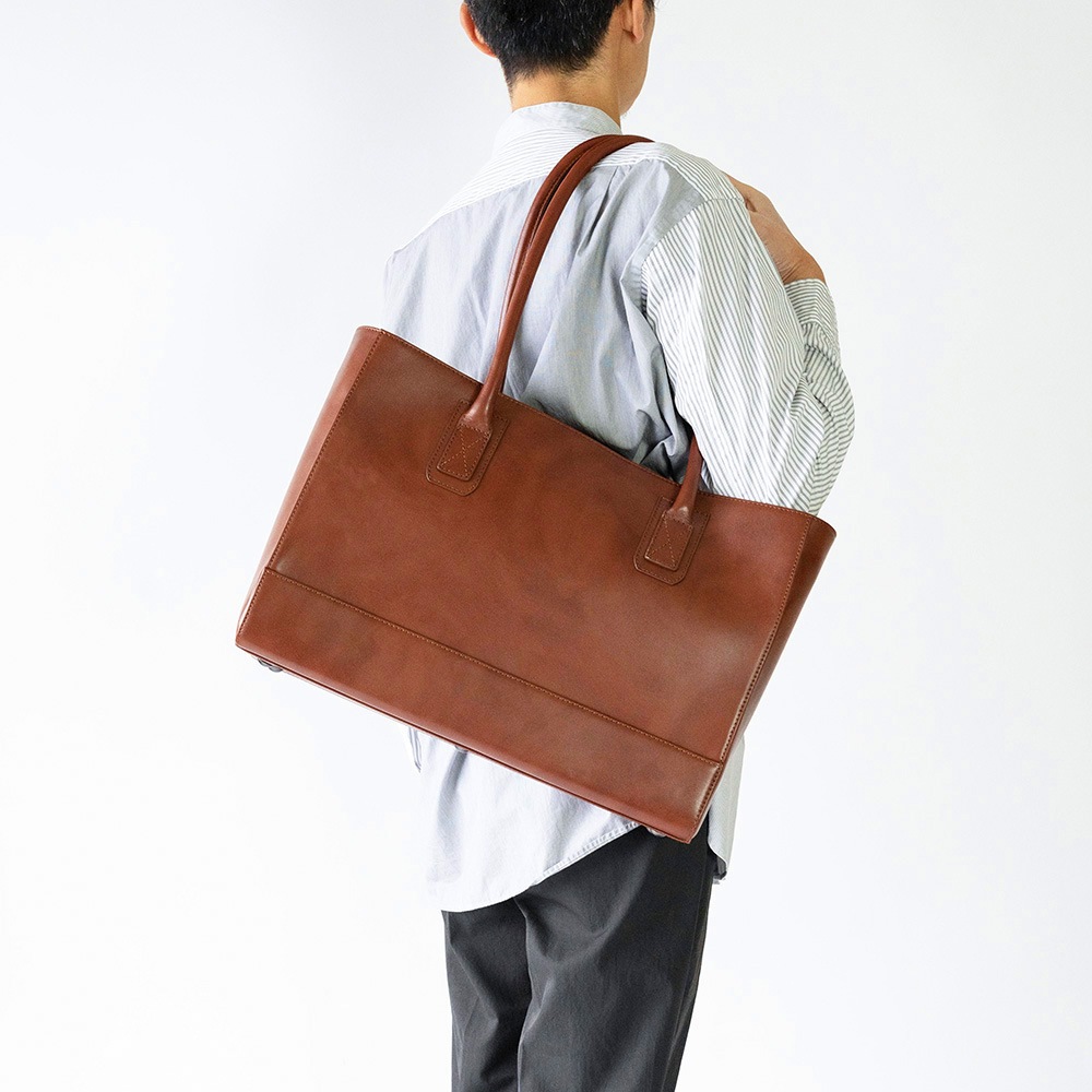 NOBLE BROWN ビジネストートバッグ 16インチ