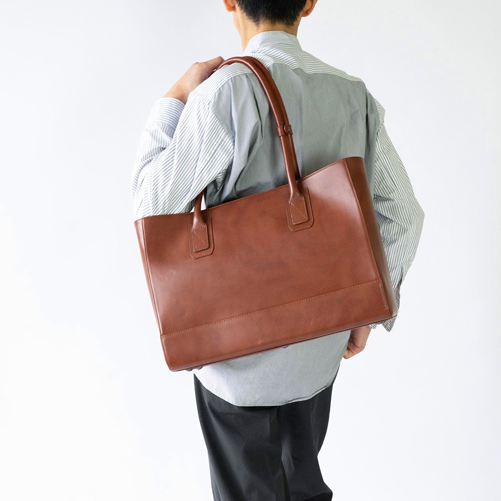 NOBLE BROWN ビジネストートバッグ 16インチ