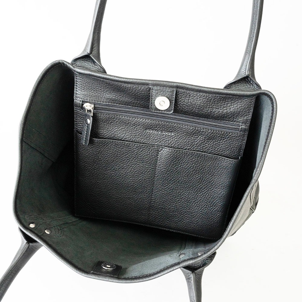 PORTLAND BLACK トートバッグ