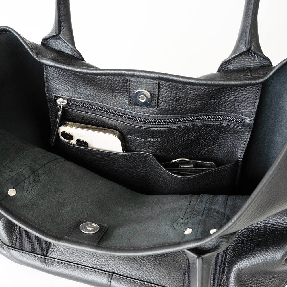 PORTLAND BLACK トートバッグ