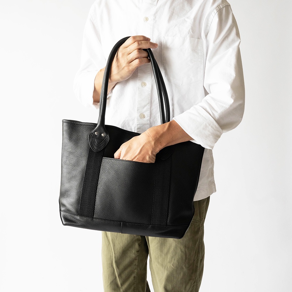 PORTLAND BLACK トートバッグ