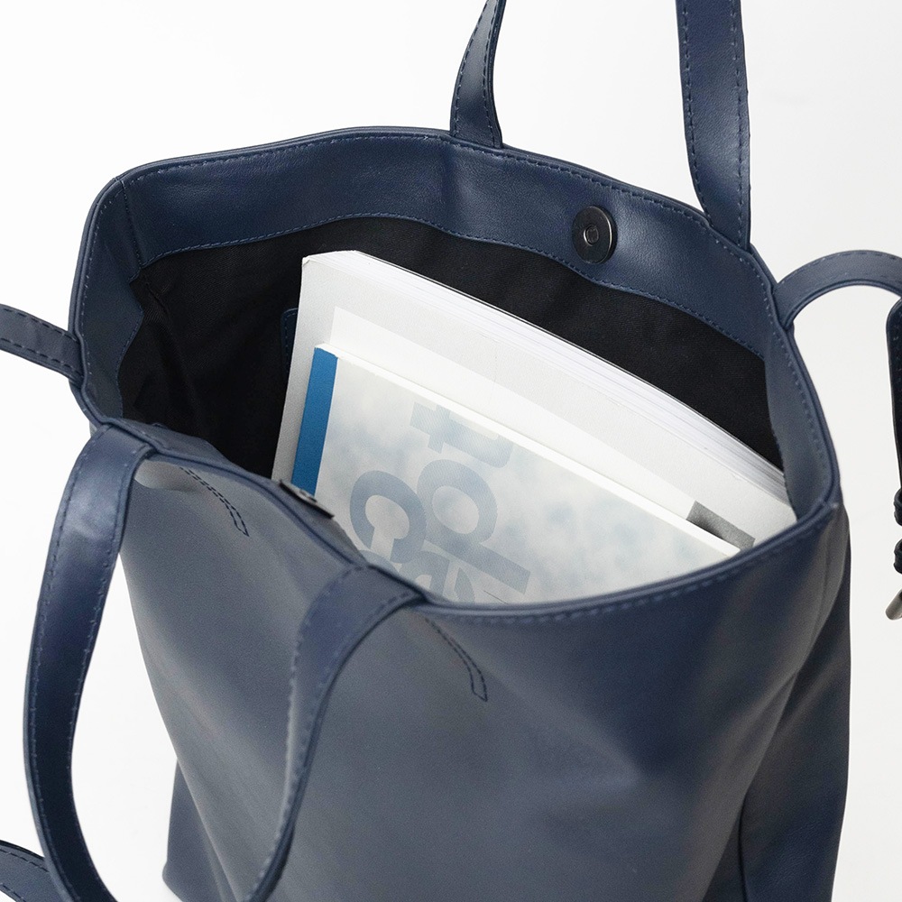 CAMDEN NAVY ショルダートートバッグ 2way