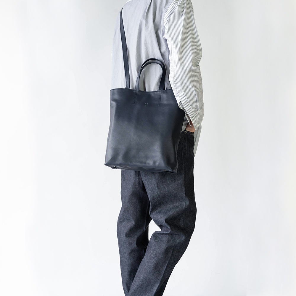 CAMDEN NAVY ショルダートートバッグ 2way