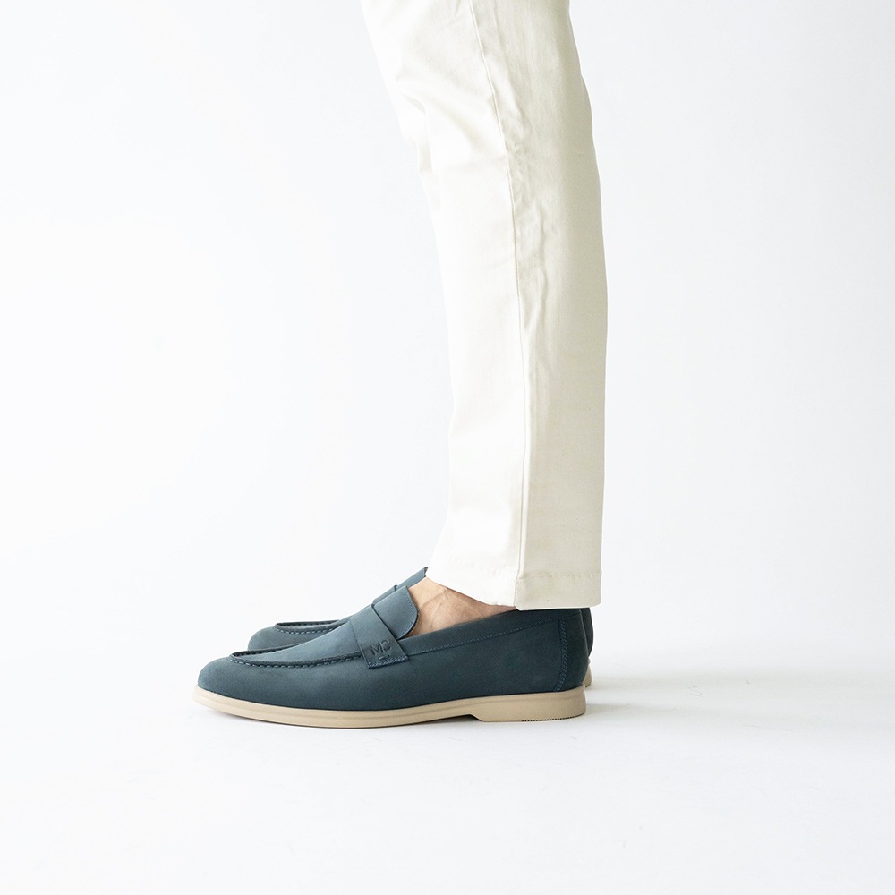 LAMONT DENIM ヌバック スリッポン