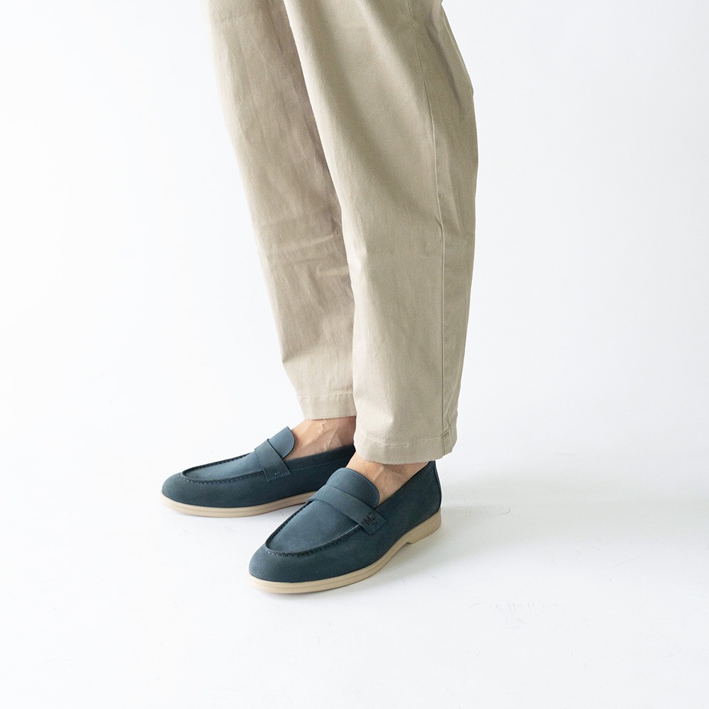 LAMONT DENIM ヌバック スリッポン