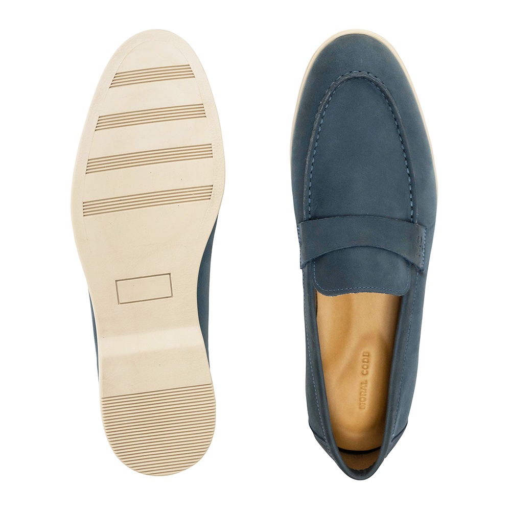 LAMONT DENIM ヌバック スリッポン