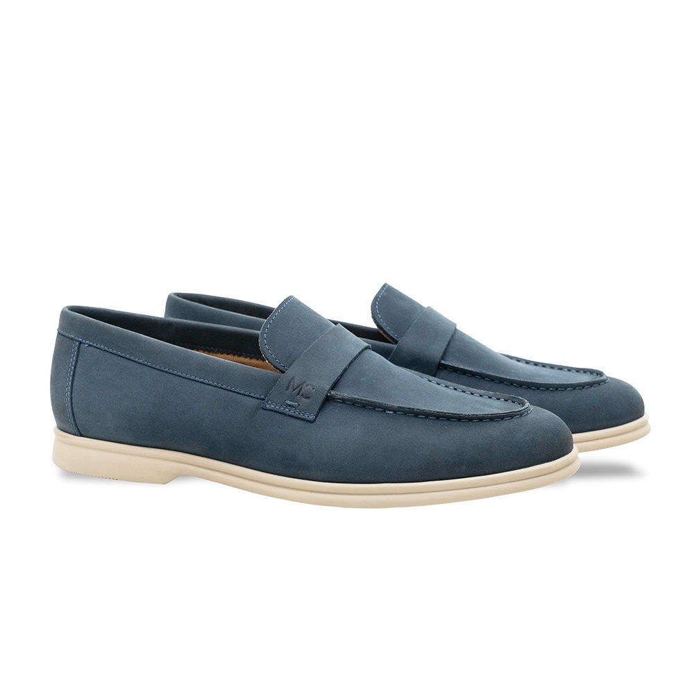 LAMONT DENIM ヌバック スリッポン