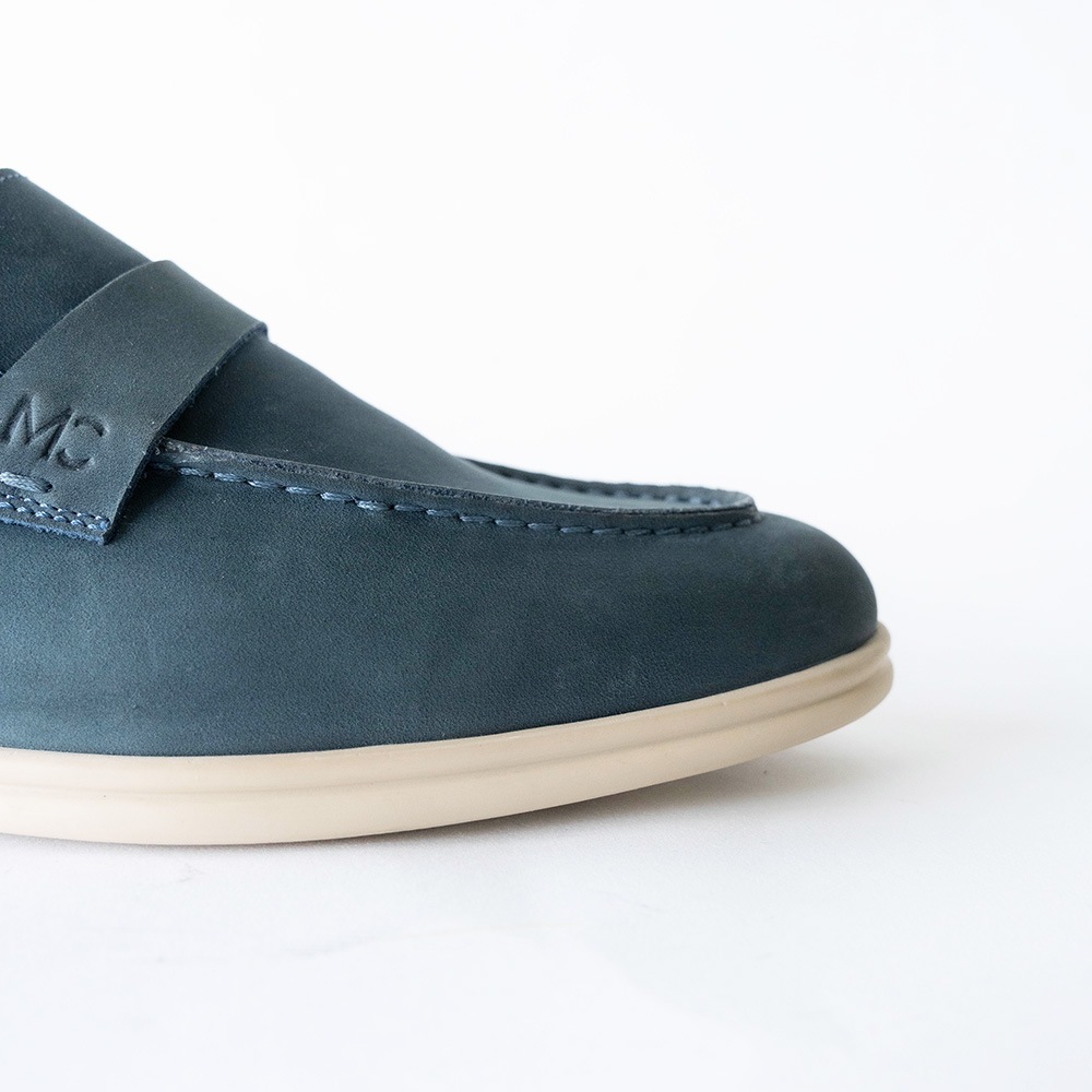 LAMONT DENIM ヌバック スリッポン