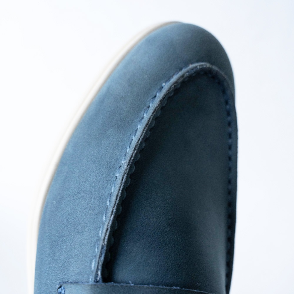 LAMONT DENIM ヌバック スリッポン