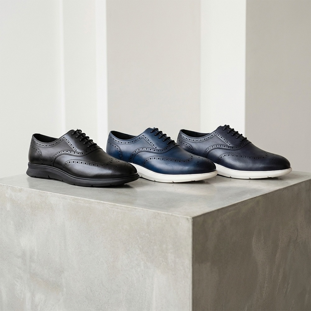 MANCHESTER DARK BLUE ドレススニーカー