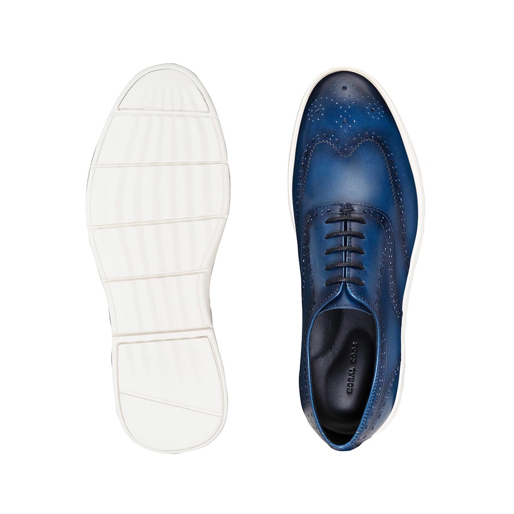 MANCHESTER DARK BLUE ドレススニーカー