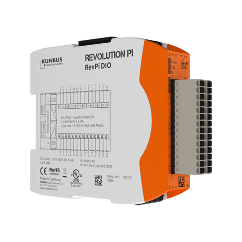 Revolution Pi ǥI/Oĥ⥸塼RevPi DIO PR100197