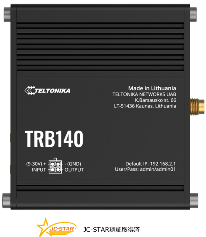 TRB140�� ���ȸ��� LAN �� LTE�����ȥ�������TRB14040C400 �ڵ�Ŭǧ�ںѡۡ�JC-STAR��1Ŭ���