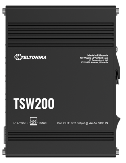 TSW200 -40���75��ư���ݾڡ������ѥ���ޥ͡����� PoE+ �������ͥåȥ����å�