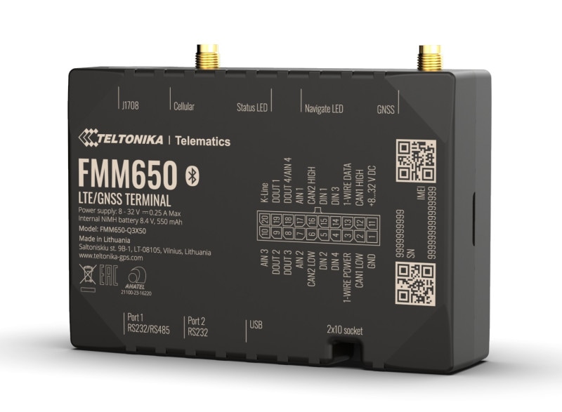 FMM650 4G LTE Cat.M1 & NB IoT/GNSS/Bluetooth&#174; ץեåʥȥå