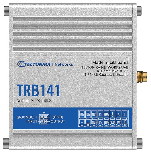 �ڥ����ȥ�å��ʥ��ڥ���륻�����TELTONIKA TRB141�� ���ȸ��� GPIO �� LTE�����ȥ�������TRB14140A300 �ڵ�Ŭǧ�ںѡ�