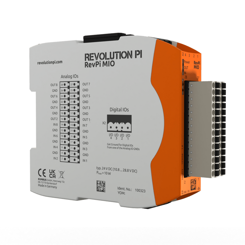 �ڥ����ȥ�å��ʥ��ڥ���륻����ۡ�Revolution Pi �ޥ��I/O��ĥ�⥸�塼��� KUNBUS RevPi MIO PR100323