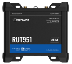 Teltonika RUT951���ǥ奢��SIM/eSIM�б��� -40��75���б� �����ѥ���顼�롼����RUT951930A00 �ڵ�Ŭǧ�ںѡ��ݹȥͥåȥ������塼�������ǧ��ǥХ�����
