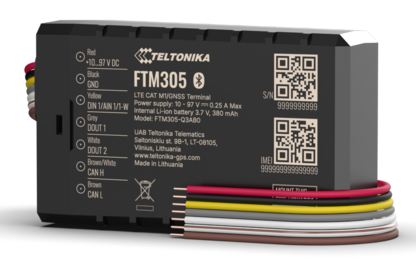 FTM305��CAN�ǡ�������/IP67�б�����ѥ���LTE Cat.M1 E��ӥ�ƥ�����GPS�ȥ�å����ڵ�Ŭǧ�ںѡ�