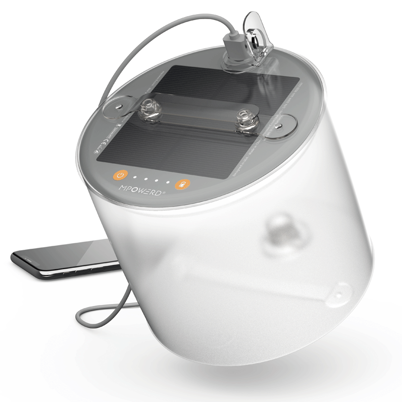 【新品未使用未開封】MPOWERD エムパワード ベース LEDソーラーランタン エムパワード ベース | エムパワード LED ソーラーライト | PLUS ONE