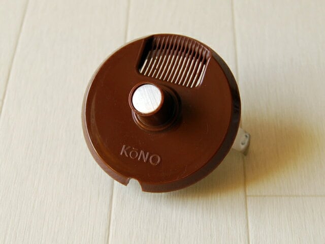 KONO式　1～2人用グラスポットの蓋　ブラウン（チョコ）