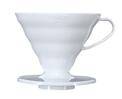 V60透過ドリッパー02ホワイト（PP製）｜VD-02W